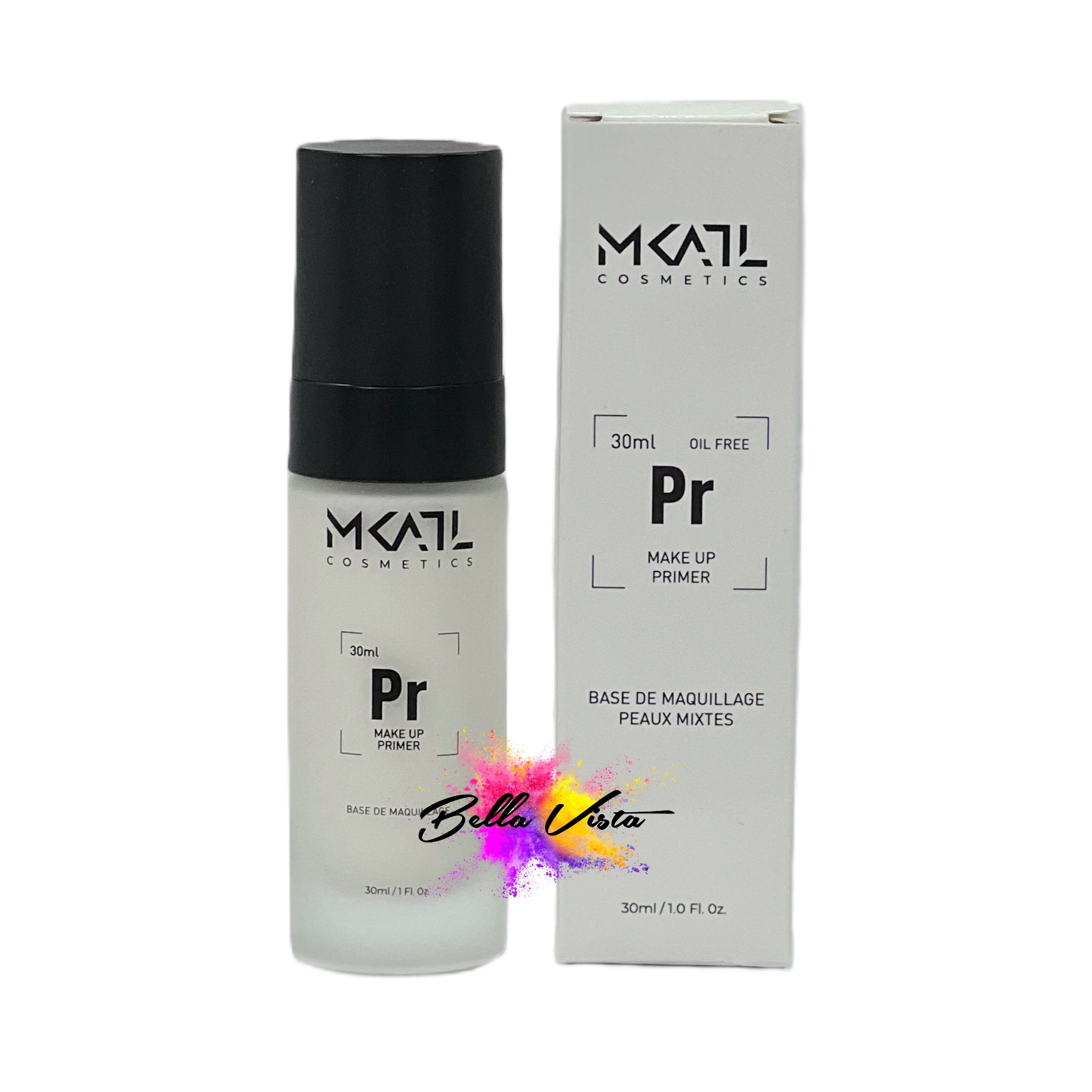 База увлажняющая для жирной кожи Make-up Atelier Paris (MKATL COSMETICS) Make Up Primer Oil Free - BASEO, 30 мл