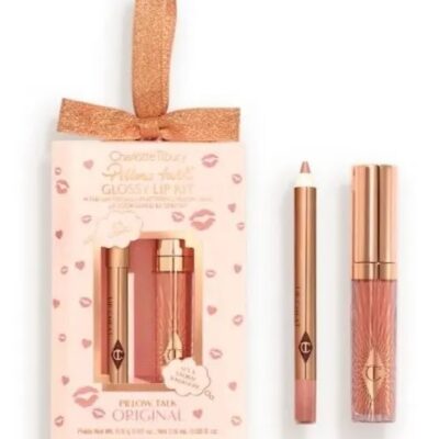 Подарочный набор для губ Charlotte Tilbury Pillow Talk Mini Glossy Lip Kit — Pillow Talk Original