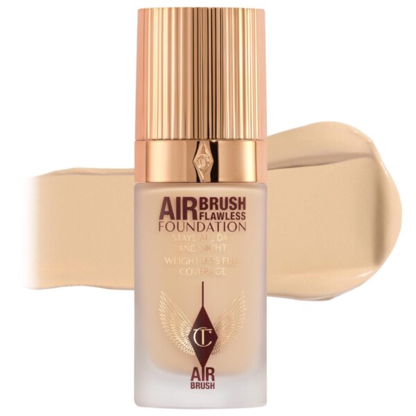 Тональная основа стойкая Charlotte Tilbury Airbrush Flawless Foundation - 4N Neutral, 30 мл