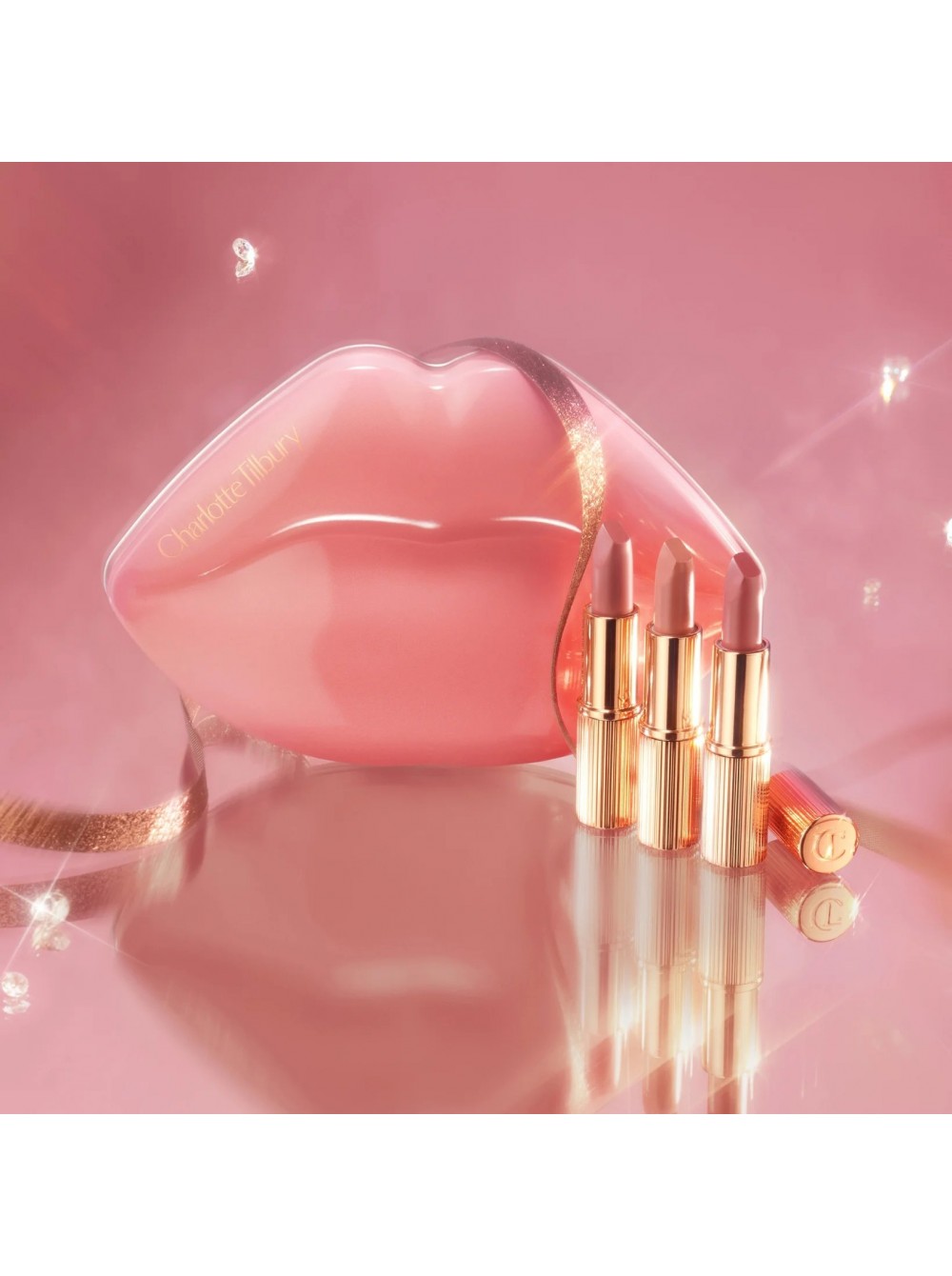 Набор для губ Charlotte Tilbury Hollywood Iconic Mini Lip Trio