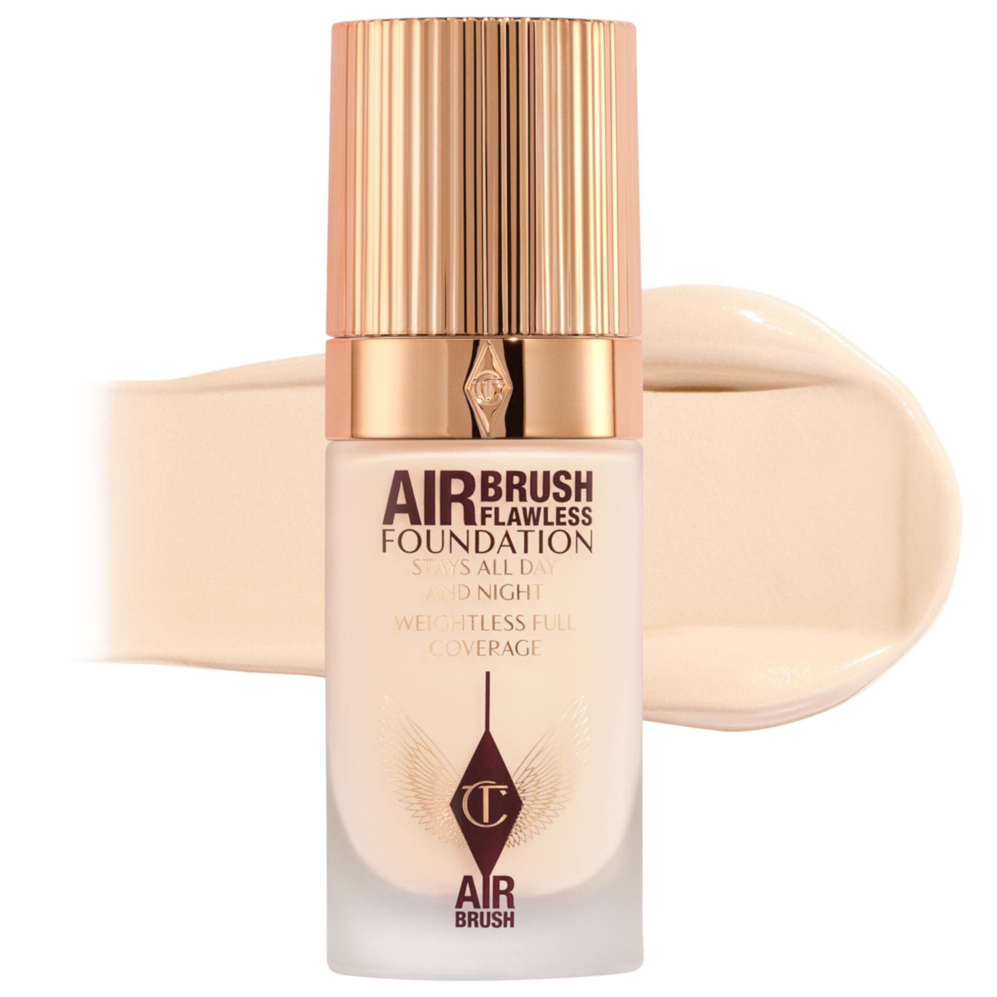 Тональная основа стойкая Charlotte Tilbury Airbrush Flawless Foundation - 1N Neutral, 30 мл