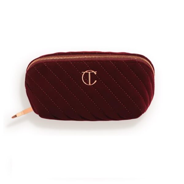 Косметичка дорожная Charlotte Tilbury MAKEUP BAG OF DREAMS - MEDIUM, бордовая