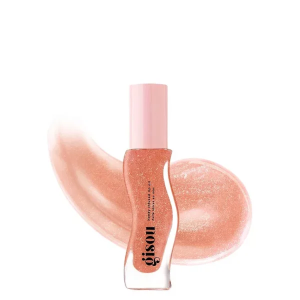 Масло-блеск Gisou Honey Infused Lip Oil - Glazed plum, 8 мл