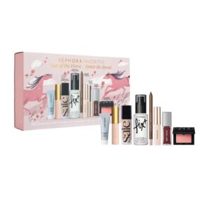 Лимитированный набор косметики Sephora Favorites Year oh Horse, 8 продуктов: 3 полноразмерных, 3 тревел и 2 мини формата