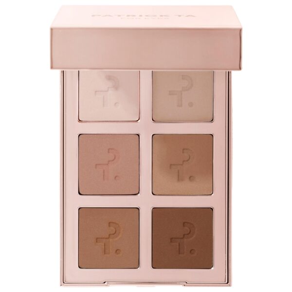 Палитра матовых теней Patrick Ta Major Dimension Essential Artistry Edit Matte Eyeshadow Palette - Light, 10.8 г