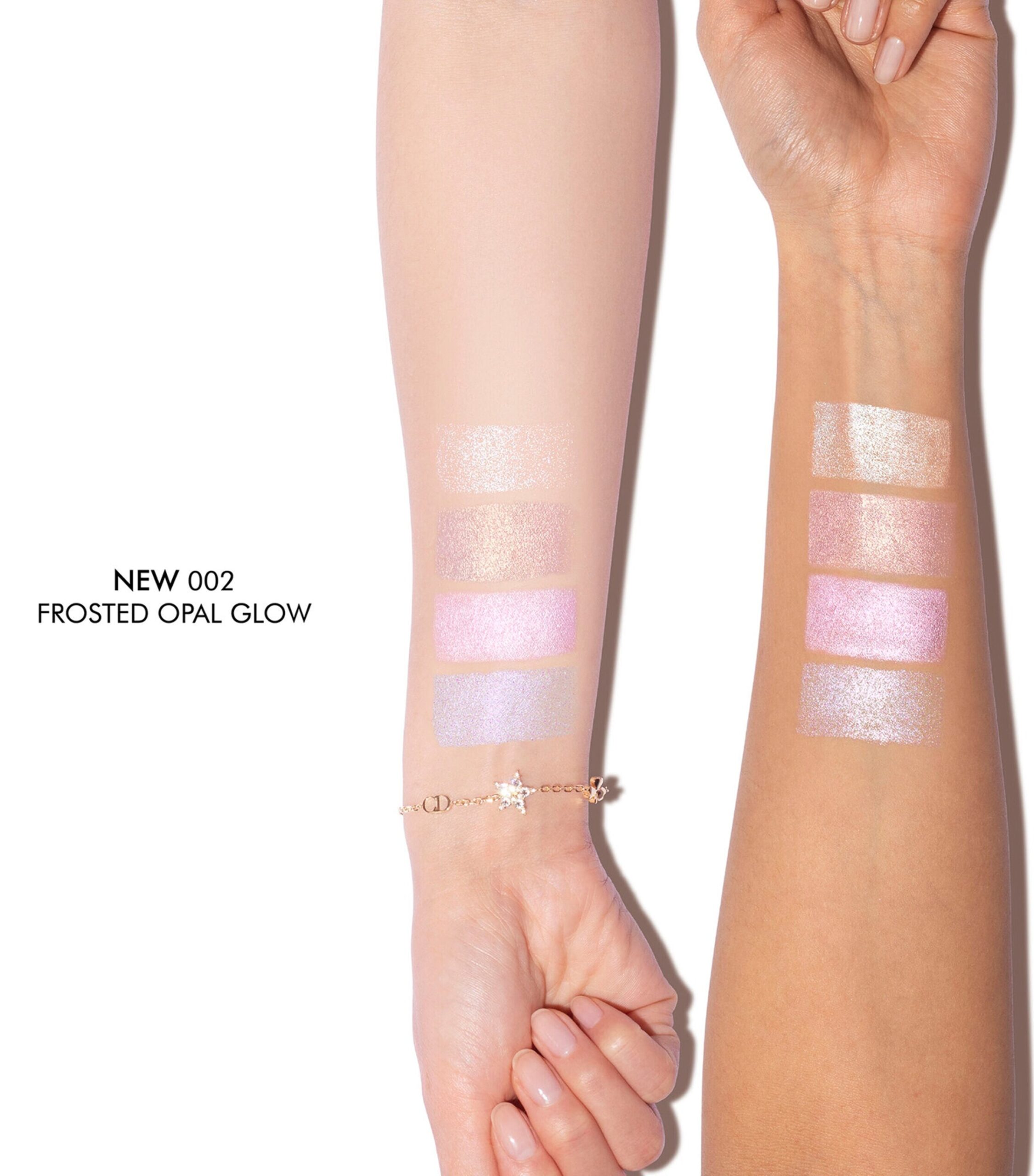 Палитра хайлайтеров Dior Backstage Glow Maximizer Palette - 002 Frosted Opal, 10 г — изображение 3