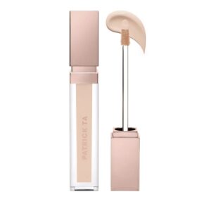 Консилер Patrick Ta Major Skin Soft Blur Brightening Concealer - Fair Rosy Neutral 4, увлажняющий, с витамином E