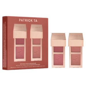 Набор двойных румян Patrick Ta Mini Must-Have Blush Duo Set - She Goes To The Gym и She’s Seductive