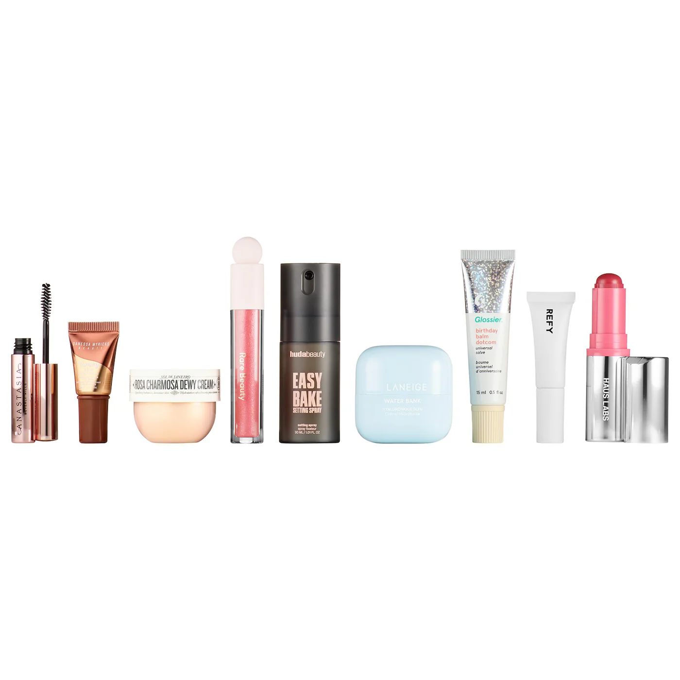 Набор косметики Sephora Favorites Vacay All Day Sun-Ready Beauty Favorites - Makeup and Skincare Value Set, 9 предметов — изображение 2