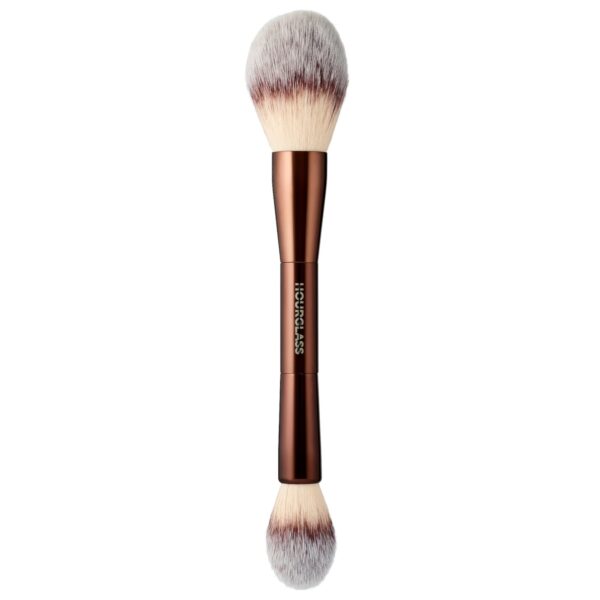 Двусторонняя кисть для пудры Hourglass - Veil Powder Brush, двусторонняя, синтетическая