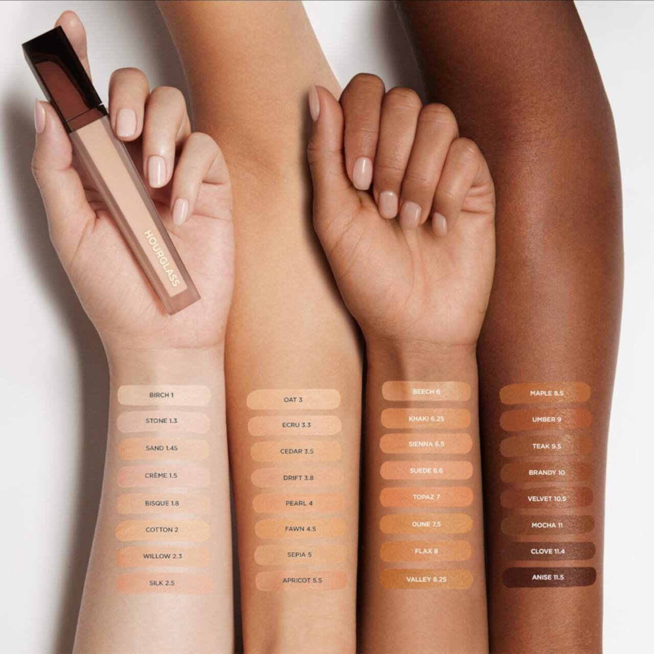 Консилер водостойкий HOURGLASS Vanish Airbrush Concealer - 1 Birch, 6 мл — изображение 6