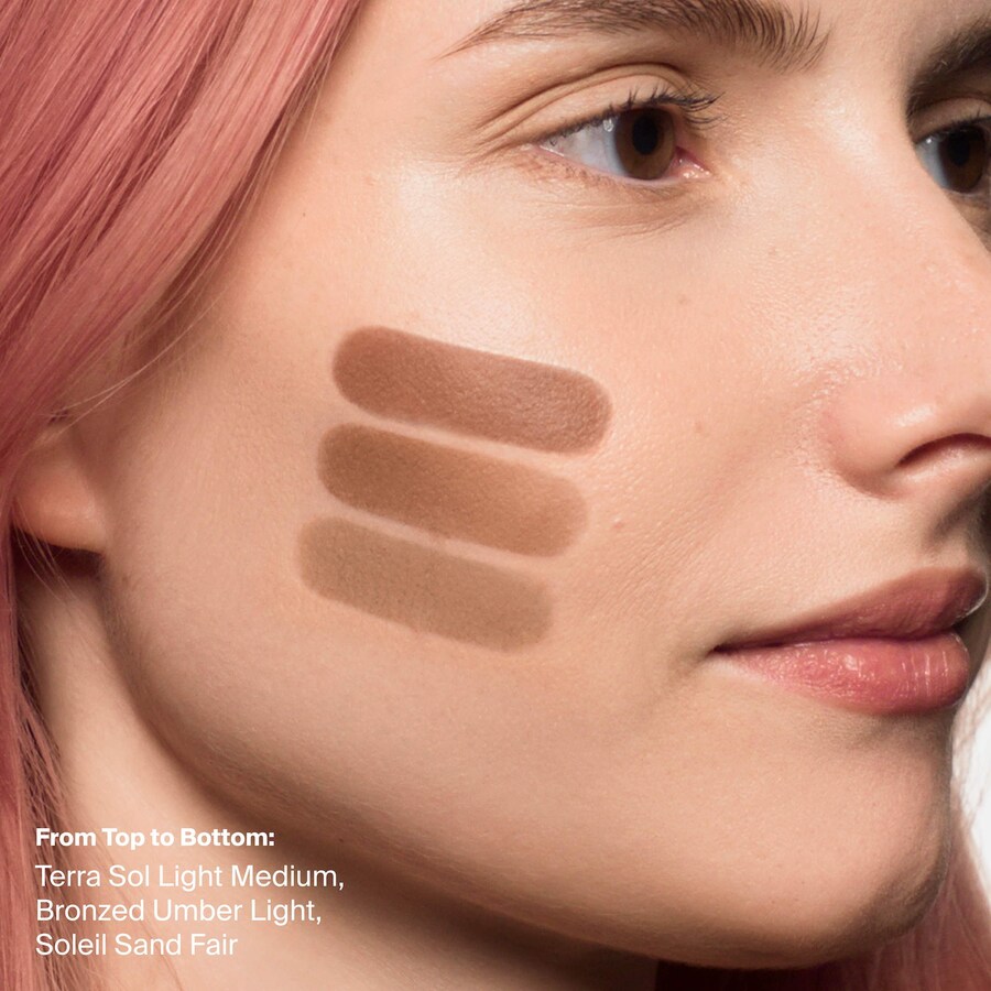 Бронзер пудровый HAUS LABS BY LADY GAGA Power Sculpt Velvet Bronzer - Terra Sol Light Medium, 11 г — изображение 2