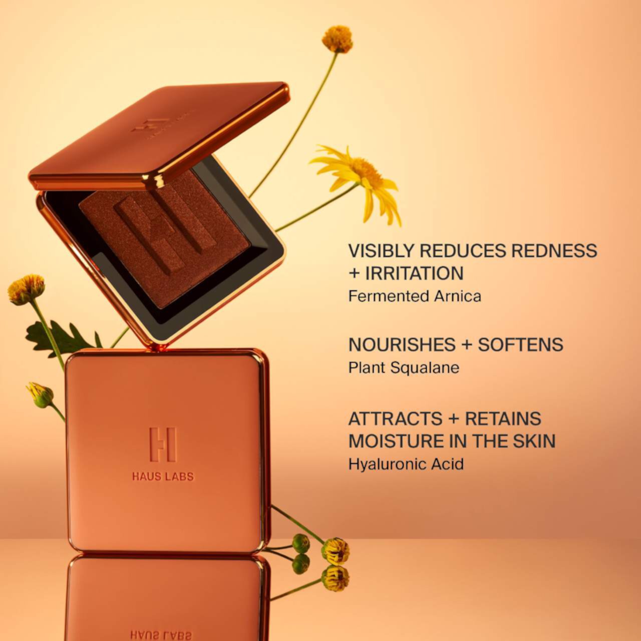 Бронзер пудровый HAUS LABS BY LADY GAGA Power Sculpt Velvet Bronzer - Terra Sol Light Medium, 11 г — изображение 5