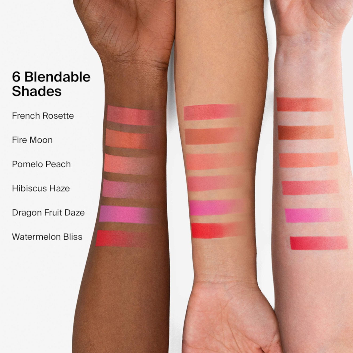 Румяна пудровые стойкие HAUS LABS BY LADY GAGA Color Fuse Blush - Hibiscus Haze, 5 г — изображение 5