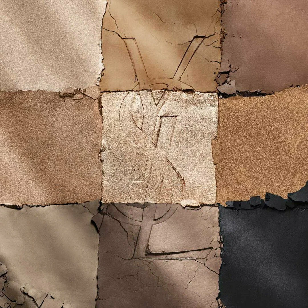 Палитра теней для глаз Yves Saint Laurent COUTURE EYE PALETTE 9 shades of brown shadows - Nude Hours, 17.5 г — изображение 4