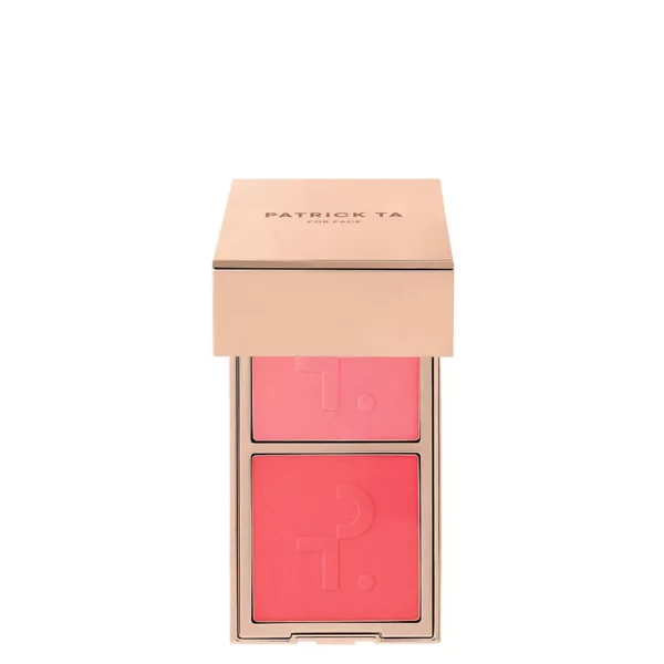 Румяна в мини формате двойные в палитре PATRICK TA Transition Blurring Blush Duo - Quite Confident, 6 г