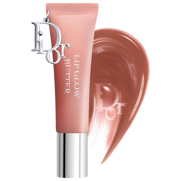 Бальзам-блеск для губ увлажняющий масляный DIOR Addict Lip Glow Butter Hydrating Gloss Balm - 103 Toffee, 10 мл