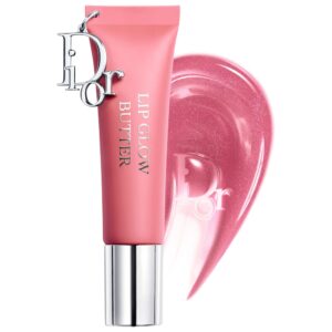 Бальзам-блеск для губ увлажняющий масляный DIOR Addict Lip Glow Butter Hydrating Gloss Balm - 107 Dragonfruit, 10 мл
