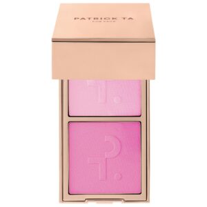 Румяна в мини формате двойные в палитре PATRICK TA Transition Blurring Blush Duo - Between Us, 6 г