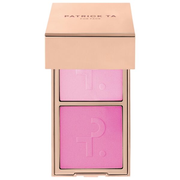 Румяна в мини формате двойные в палитре PATRICK TA Transition Blurring Blush Duo - Between Us, 6 г