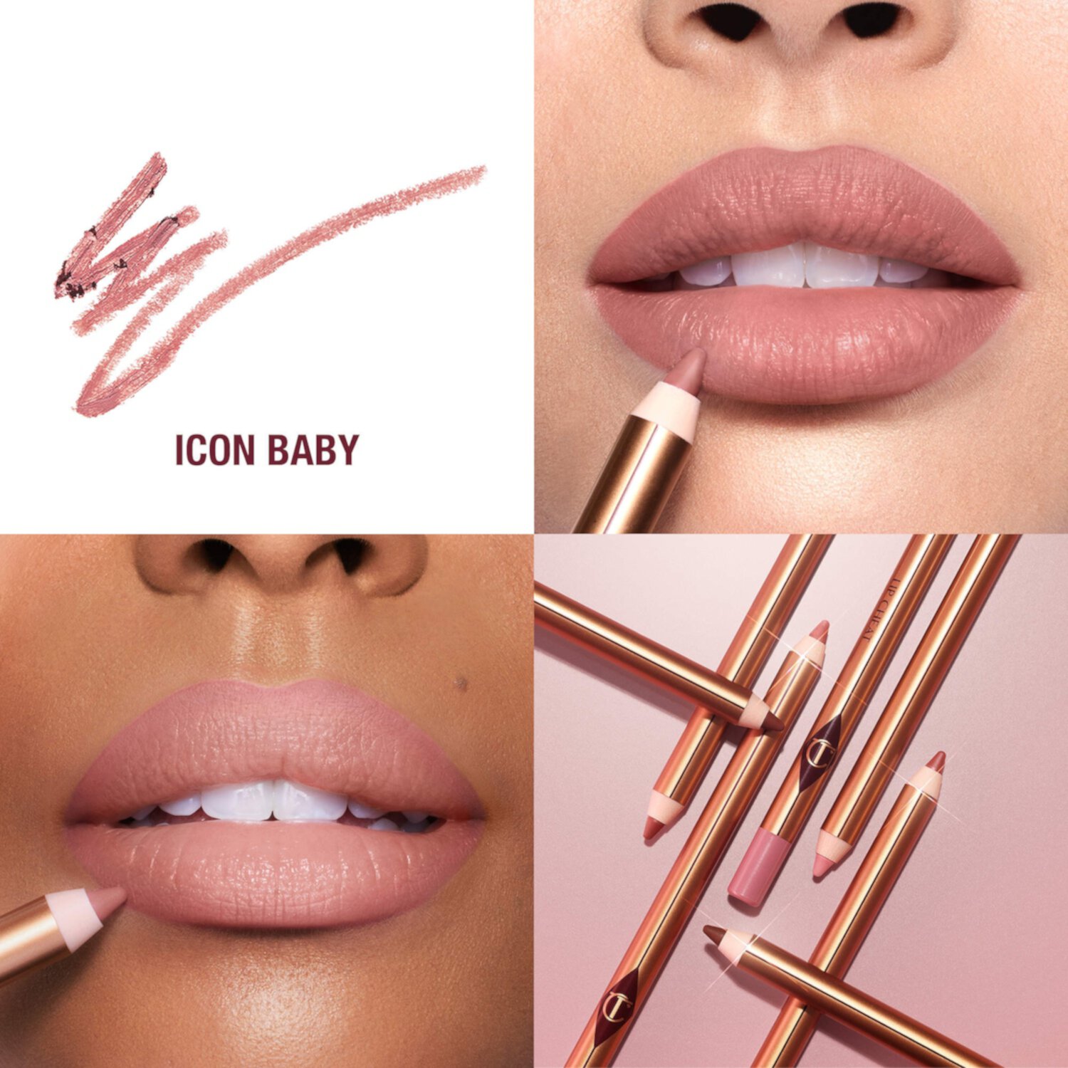 Карандаш для губ водостойкий Charlotte Tilbury Lip Cheat — Icon Baby, 1.2 г — изображение 7