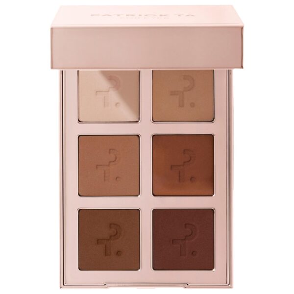 Палитра матовых теней Patrick Ta Major Dimension Essential Artistry Edit Matte Eyeshadow Palette - Medium, 10.8 г