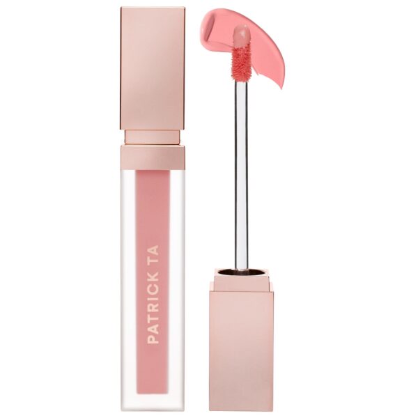 Румяна жидкие светоотражающие PATRICK TA Liquid Transition Brightening Blush - Shy At First, 6 мл