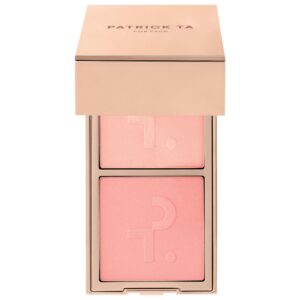 Румяна в мини формате двойные в палитре PATRICK TA Transition Blurring Blush Duo - Shy At First, 6 г