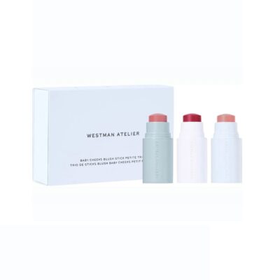 Набор кремовых румян в мини формате Westman Atelier Baby Cheeks Blush Petite Trio